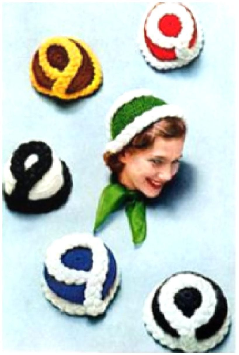 PATTERN #0030 QUEENIE BEANIE HAT VINTAGE CROCHET