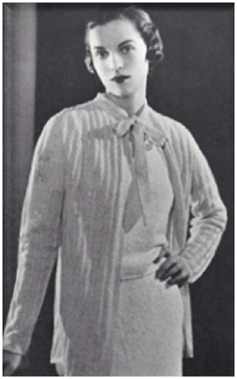 PATTERN #0032 LINEN FLOSS JACKET VINTAGE KNITTING