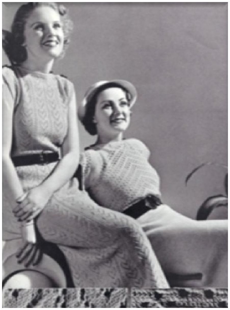 PATTERN #0035 FESTIVAL (RIGHT) VINTAGE KNITTING