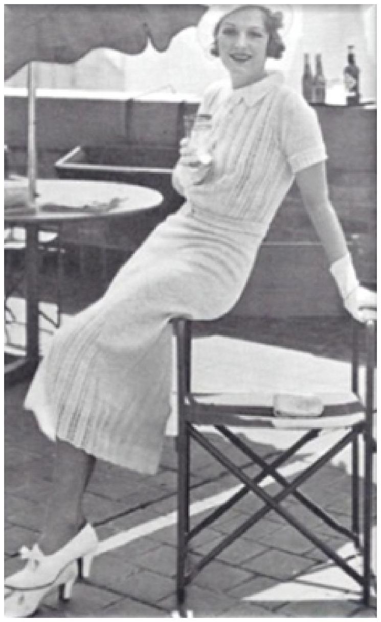 PATTERN #0042 ARISTOCRAT DRESS VINTAGE KNITTING