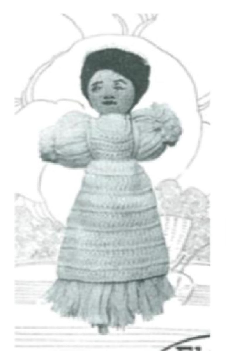 PATTERN #0043 MARY THE NURSE DOLL VINTAGE CROCHET