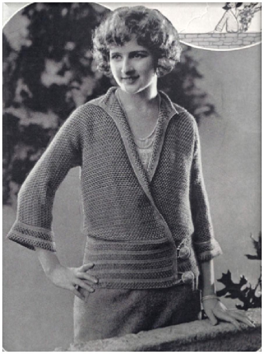 PATTERN #0048 MADARIN COATEE VINTAGE CROCHET