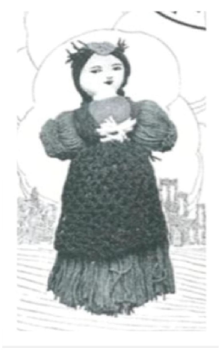 PATTERN #0061 CARMEN THE SPANISH DANCER VINTAGE CROCHET