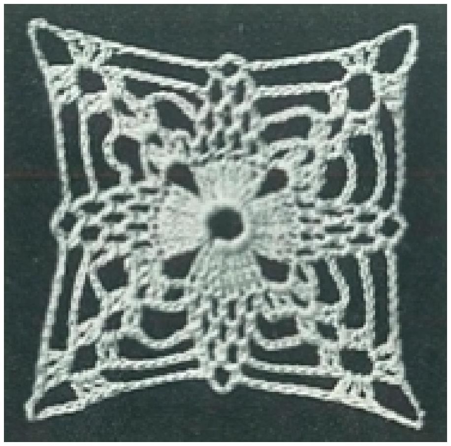 PATTERN #0059 RUNNER AND NIGHT TABLE DOILY VINTAGE CROCHET