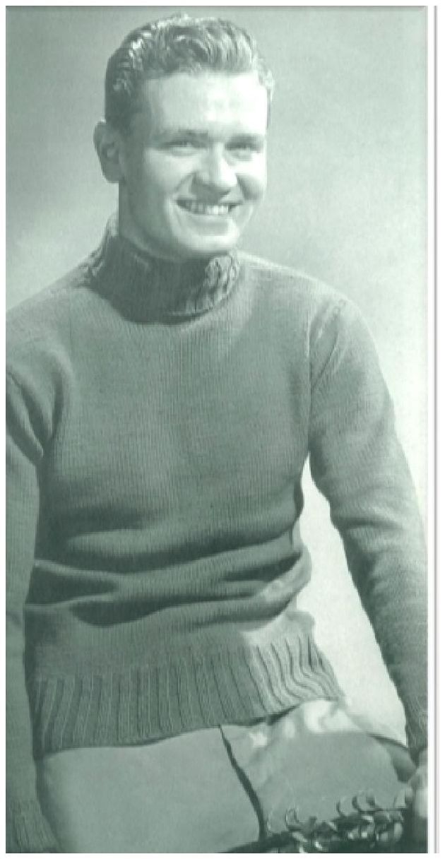 PATTERN #0080 HUNTLAND SLIP-OVER VINTAGE KNITTING