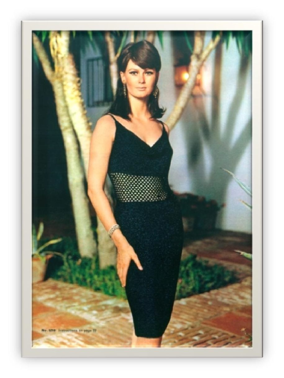 PATTERN #0096 VALENCIA DRESS VINTAGE KNITTING