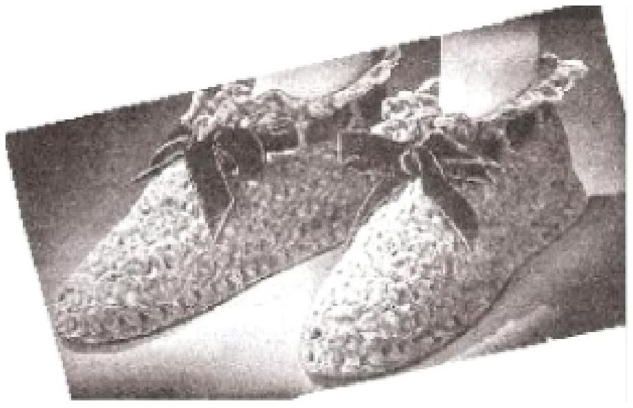 PATTERN #0099 SMART SLIPPERS VINTAGE CROCHET