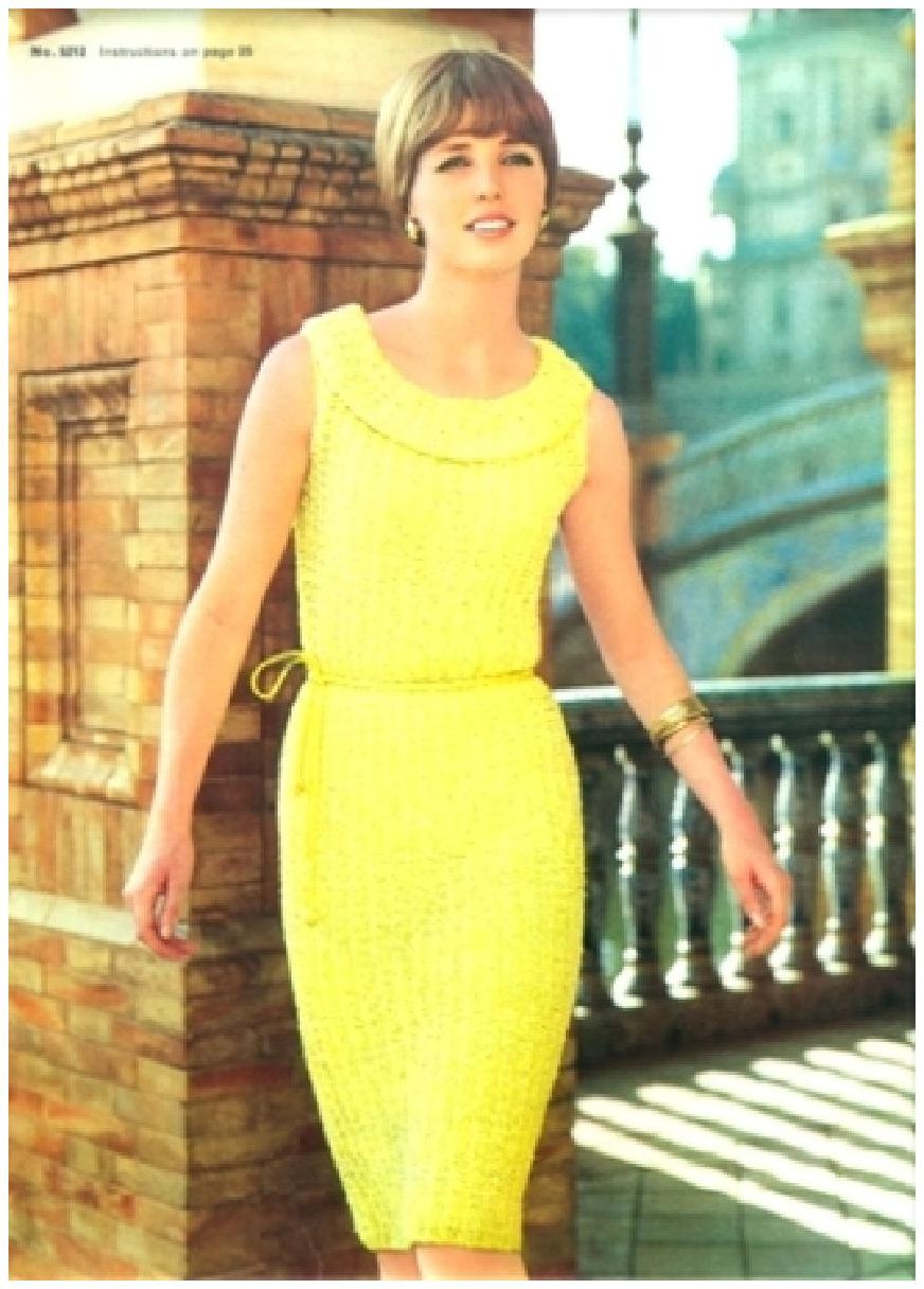 PATTERN #0098 SEVILLE VINTAGE KNITTING