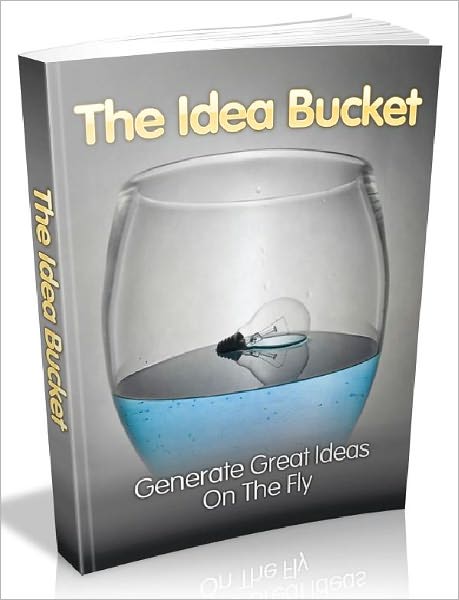 The Idea Bucket - Generate Great Ideas On The Fly (Brand New)