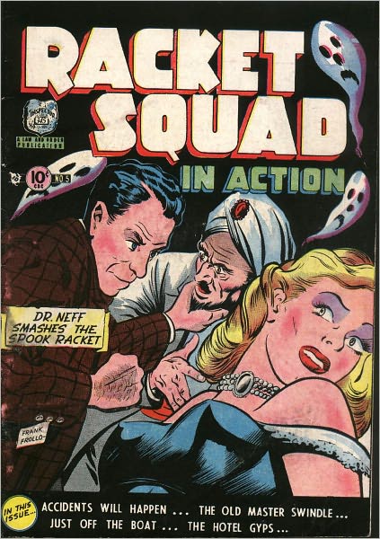 Racket Squad Number 5 Crime Comic Book