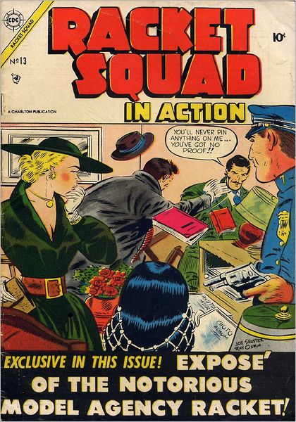 Racket Squad Number 13 Crime Comic Book