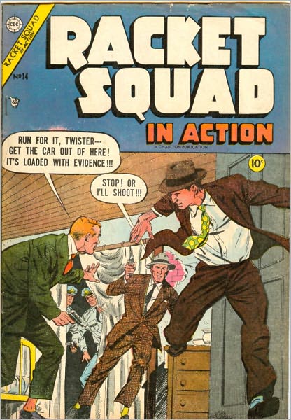 Racket Squad Number 14 Crime Comic Book