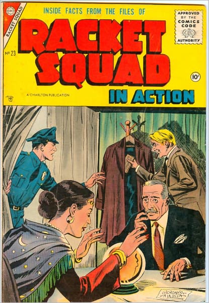 Racket Squad Number 23 Crime Comic Book