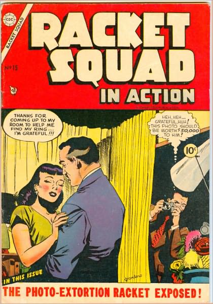 Racket Squad Number 15 Crime Comic Book