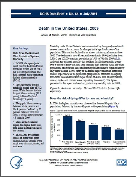 Death in the United States, 2007