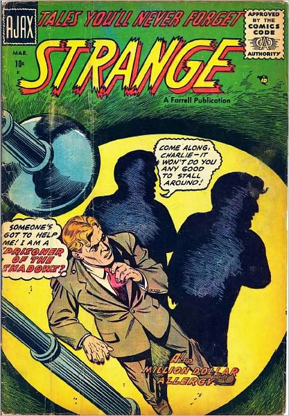 Strange Number 1 Horror Comic Book