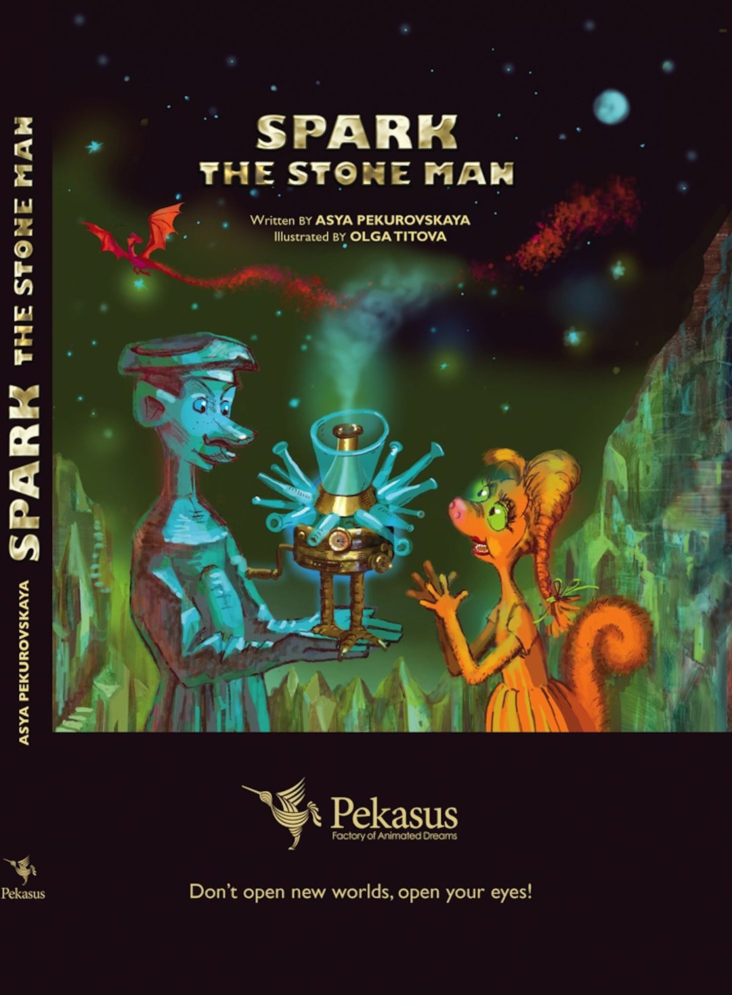 Spark the Stone Man, book 3 of the first series