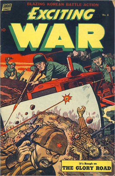 Exciting War Number 8 War Comic Book