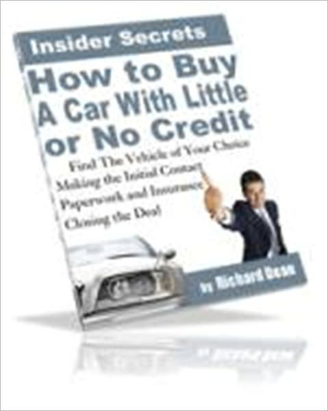 How To BUY A CAR With Little Or NO CREDIT