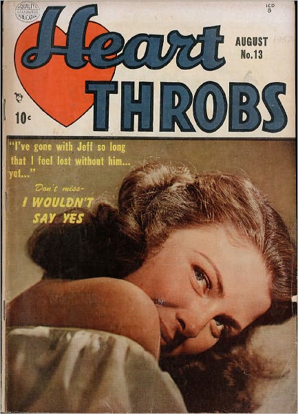 Heart Throbs Number 13 Love Comic Book