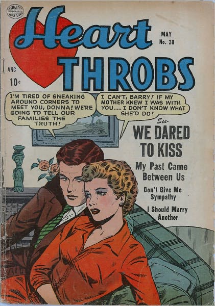 Heart Throbs Number 28 Love Comic Book