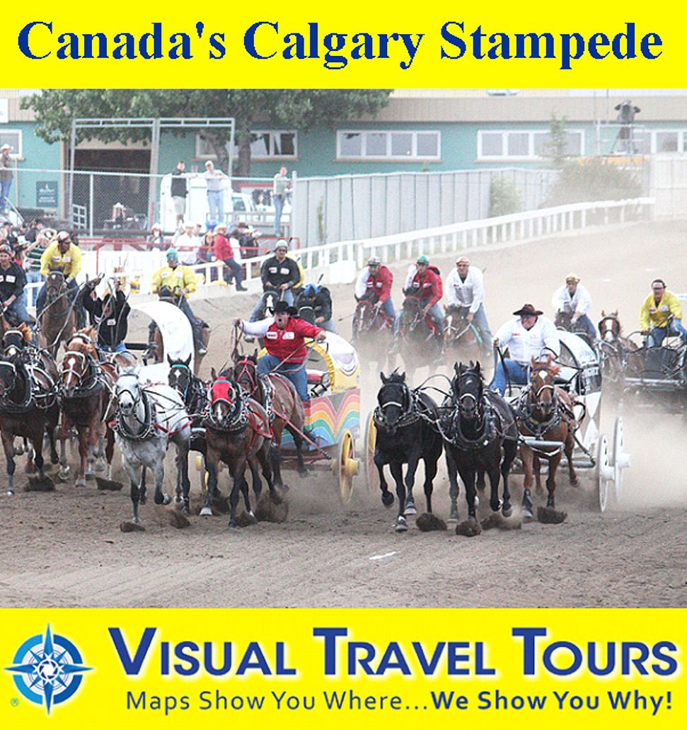 CANADA'S CALGARY STAMPEDE - A Self-guided Pictorial Walking/Public Transit Tour