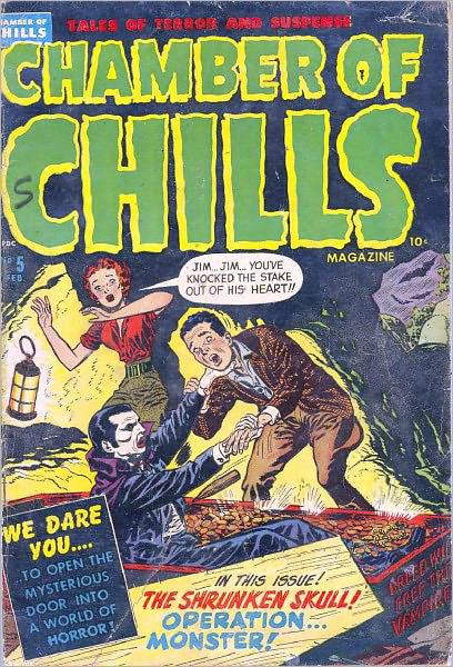 Chamber of Chills Number 5 Horror Comic Book