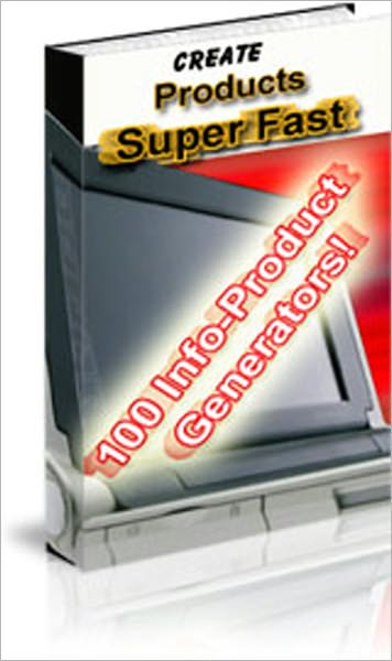 Super Fast Products: 100 Info-Product Generators! - 1. Professional Interview - You would ask an expert for an interview in exchange for free publicity. 73. Case Studies - You would ask experts for case studiesin exchange for free publicity, and more...
