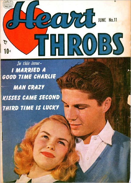 Heart Throbs Number 11 Love Comic Book