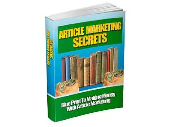 Article Marketing Secrets - Blueprint To Making Money With Article Marketing