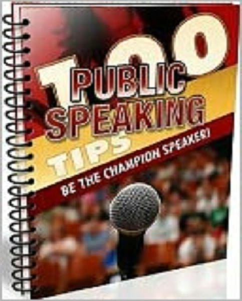 100 Public Speaking Tips