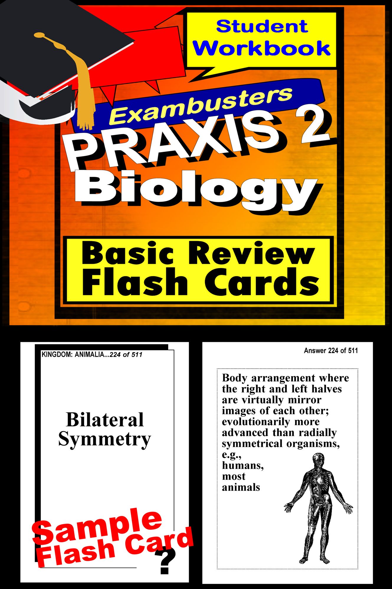 PRAXIS 2 Biology Study Guide--PRAXIS General Science Flashcards--PRAXIS 2 Prep Workbook