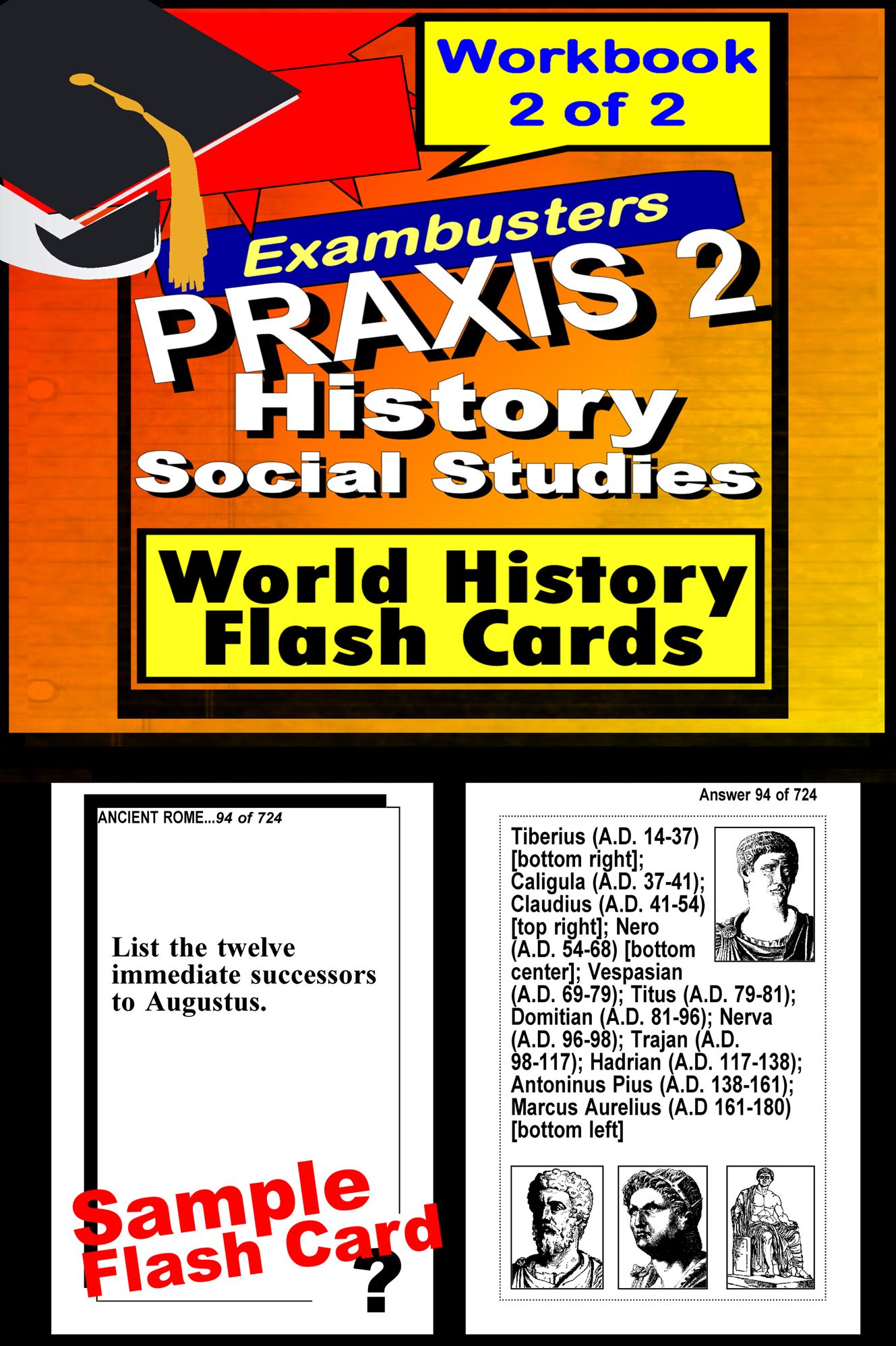 PRAXIS 2 World History/Social Studies Study Guide--PRAXIS History Flashcards--PRAXIS 2 Prep