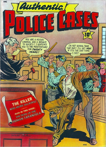 Authentic Police Cases Number 13 Crime Comic Book