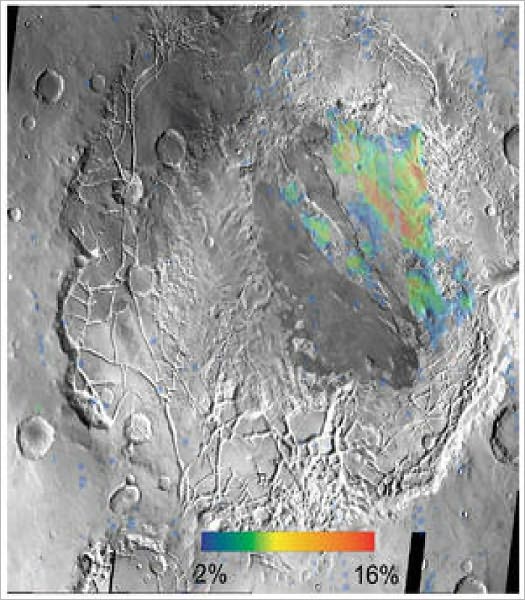 Aram Chaos on Mars Was Once a Lake