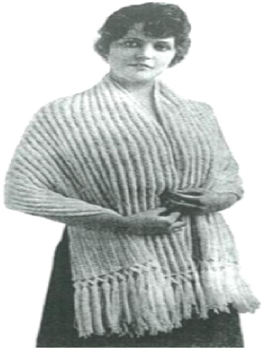PATTERN #0449 VERONA SCARF VINTAGE KNITTING