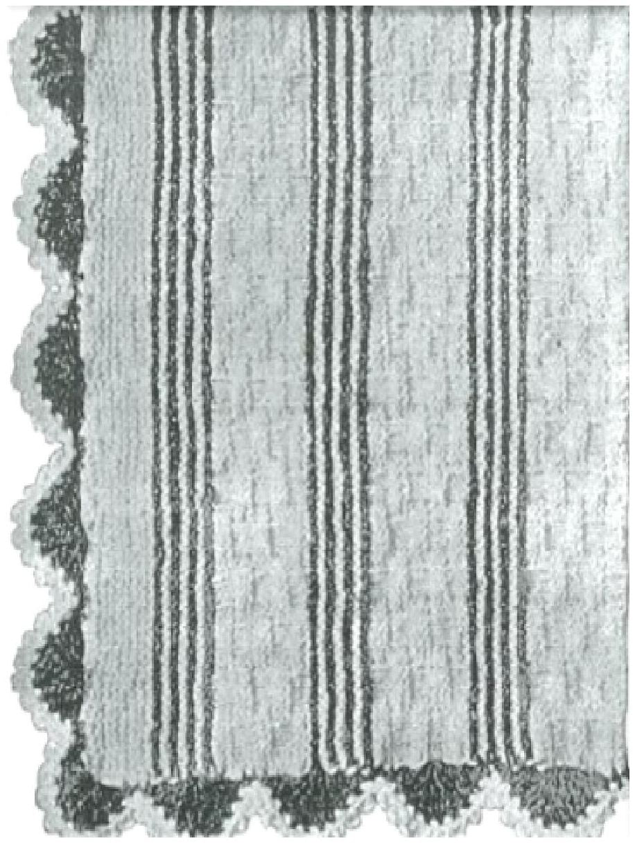 PATTERN #0432 INFANT'S AFGHAN VINTAGE KNITTING