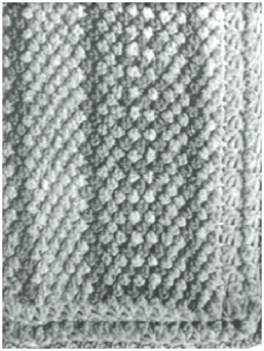 PATTERN #0433 POPCORN INFANTS VINTAGE KNITTING