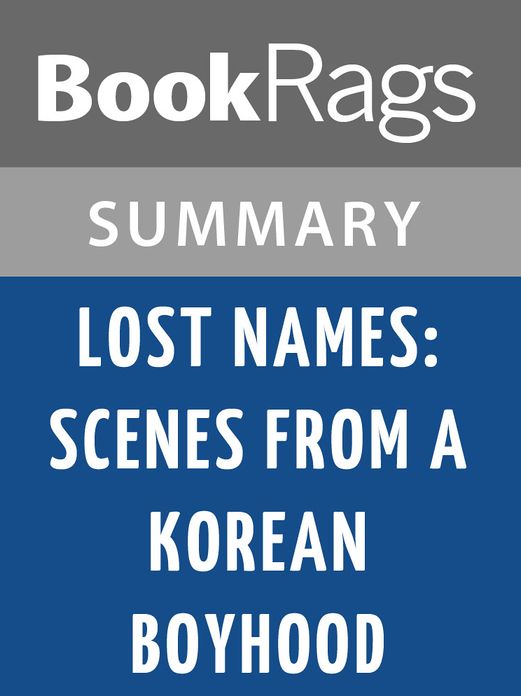Lost Names by Richard E. Kim l Summary & Study Guide