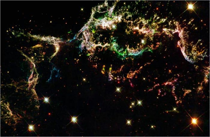 Colorful Fireworks Finale Caps a Star's Life
