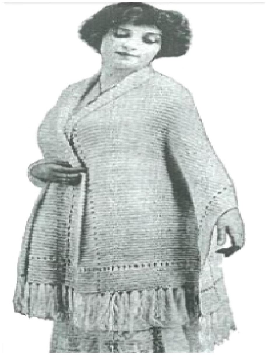 PATTERN #0454 JEAN SCARF VINTAGE KNITTING