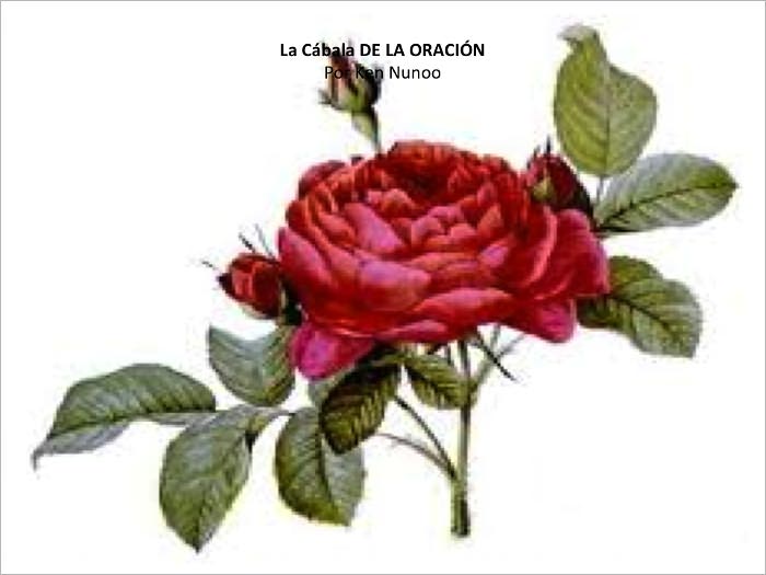 La C&aacute;bala DE LA ORACI&Oacute;N
