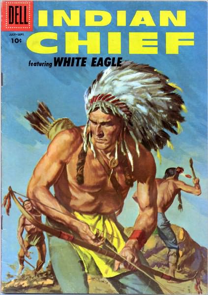 Indian Chief Number 23 Western Comic Book