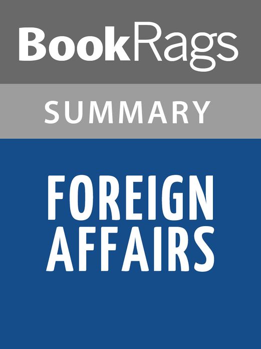 Foreign Affairs by Alison Lurie l Summary & Study Guide