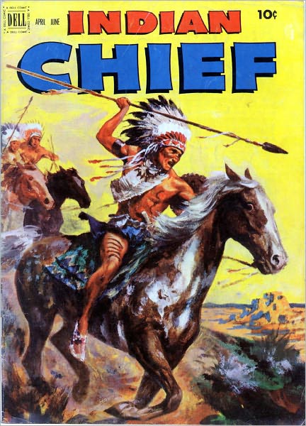 Indian Chief Number 6 Western Comic Book