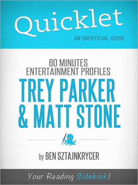 Quicklet on 60 Minutes Entertainment Profiles: Trey Parker and Matt Stone