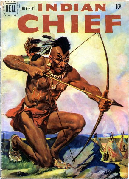 Indian Chief Number 3 Western Comic Book
