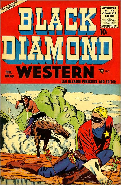 Black Diamond Western Number 60 Western Comic Book
