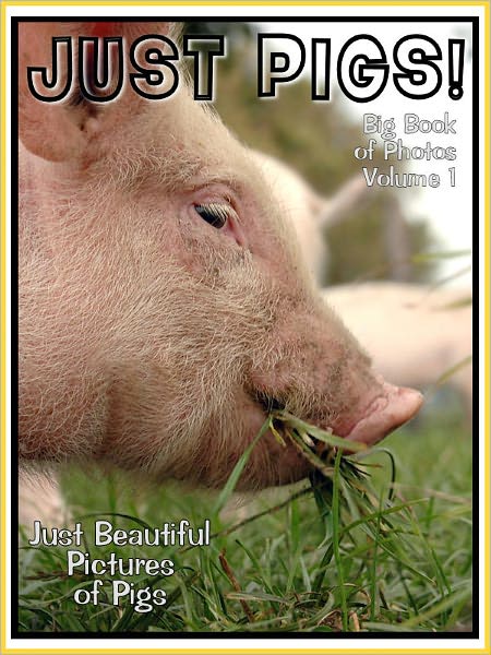 Just Pig Photos! Big Book of Pig Photographs & Pictures Vol. 1