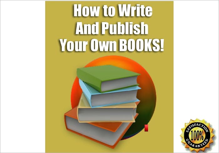 How To Write And Publish Your Own Books